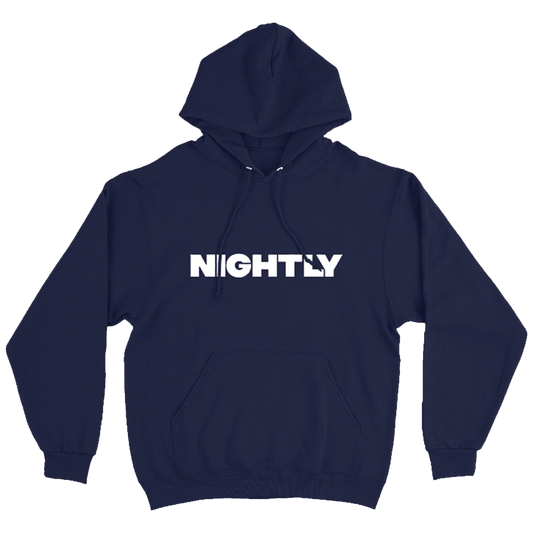 heart hoodie - navy - LAST ONE!