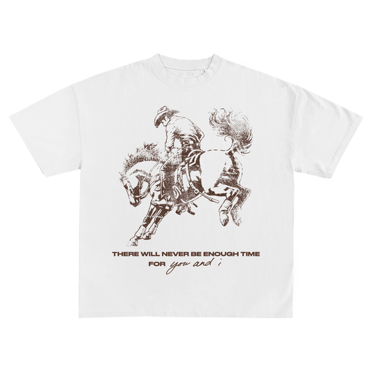never enough time cowboy tee