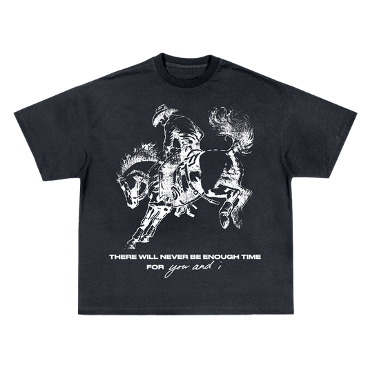 never enough time graphite cowboy tee