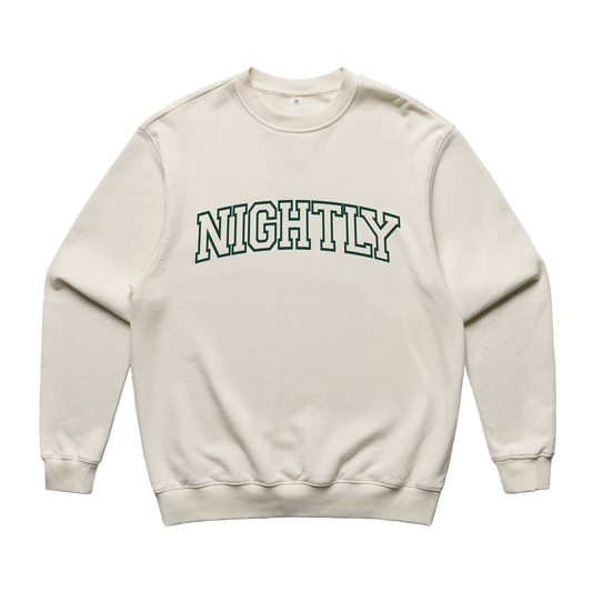 cream collegiate crew