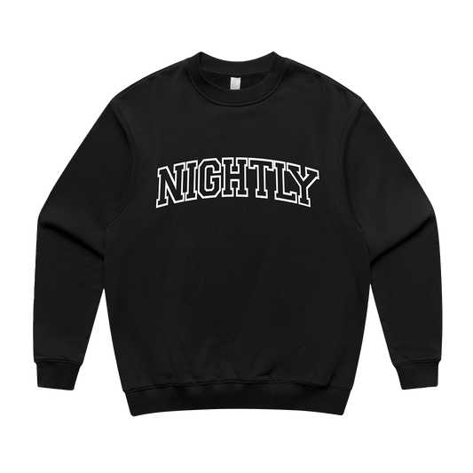 black collegiate crew