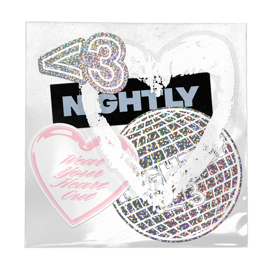 wear your heart out sticker pack