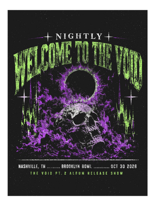 SIGNED Welcome to the Void Screen Printed Poster [PRE-ORDER]
