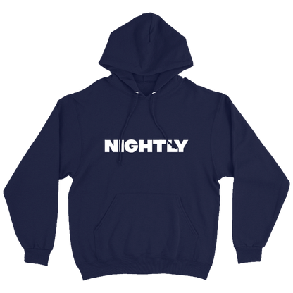 heart hoodie - navy - LAST ONE!