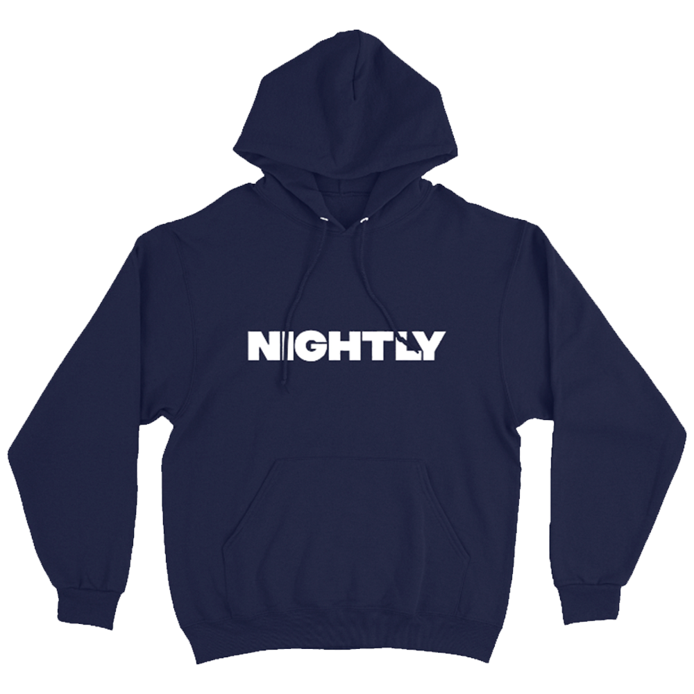 heart hoodie - navy - LAST ONE!