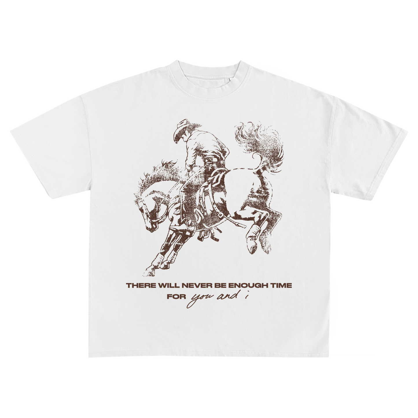 never enough time cowboy tee [PRE-ORDER]
