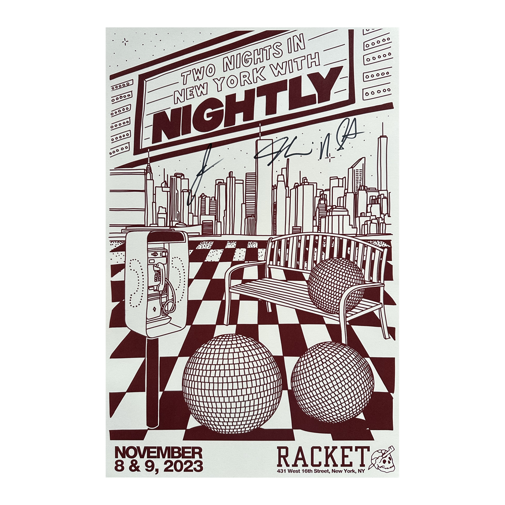 Vintage NYC Poster       [SIGNED]