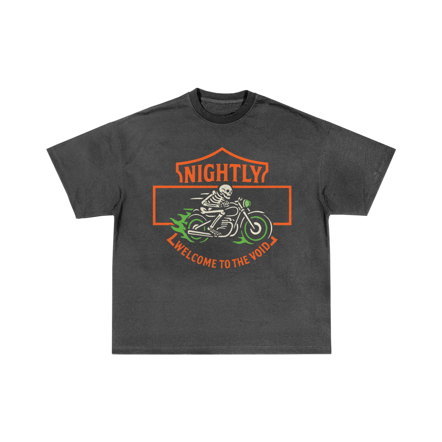 Into the Void Motorcycle Pepper Tee