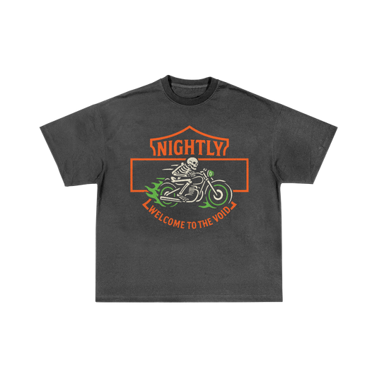 Into the Void Motorcycle Pepper Tee